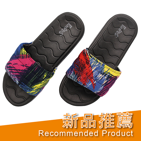 個性夏日★熱帶圖騰室外拖鞋